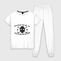 Женская пижама Hockey warrior