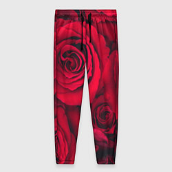 Женские брюки Паттерн из роз