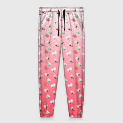 Женские брюки Пижамный цветочек