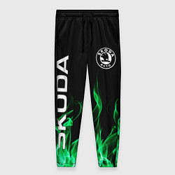 Брюки женские SKODA, цвет: 3D-принт