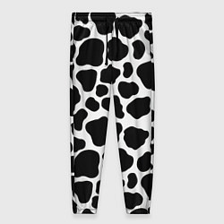 Брюки женские Пятна Далматинца, цвет: 3D-принт