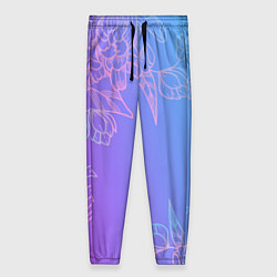Женские брюки Цветочный Градиент