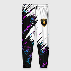 Женские брюки Lamborghini pattern gradient