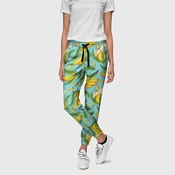 Брюки женские Banana pattern Summer Fashion 2022, цвет: 3D-принт — фото 2