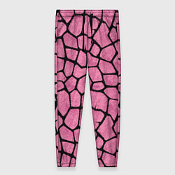 Женские брюки Шерсть розового жирафа