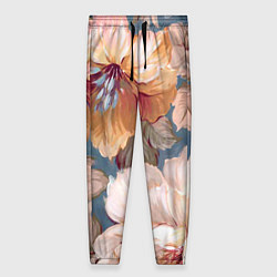 Женские брюки Рисунок цветов