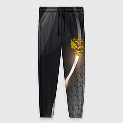 Женские брюки Герб РФ киберпанк