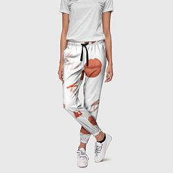 Брюки женские Поцелуйчики, цвет: 3D-принт — фото 2