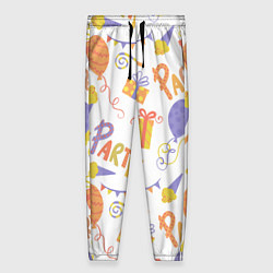 Брюки женские Party style, цвет: 3D-принт