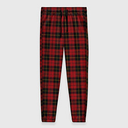 Брюки женские Pajama pattern red, цвет: 3D-принт