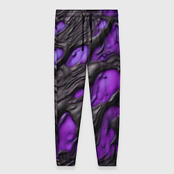 Женские брюки Фиолетовая текучая субстанция
