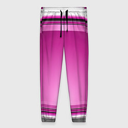 Женские брюки Розовый выпуклый фон