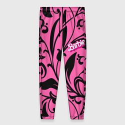 Женские брюки Barbie - floral pattern