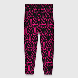 Женские брюки Linkin park pink logo