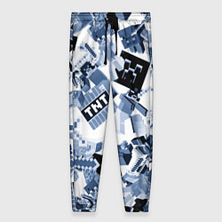 Брюки женские Персонажи из игры Майнкрафт, цвет: 3D-принт