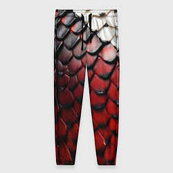 Брюки женские Змеиная броня, цвет: 3D-принт
