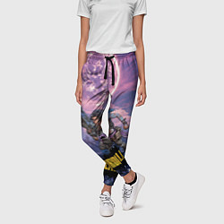 Брюки женские Borderlands вооружение, цвет: 3D-принт — фото 2