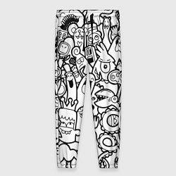 Брюки женские Каляки маляки, цвет: 3D-принт