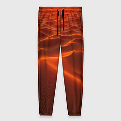 Брюки женские Красная жара, цвет: 3D-принт