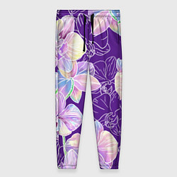 Женские брюки Японские акварельные орхидеи