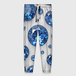 Женские брюки Россыпь сапфиров