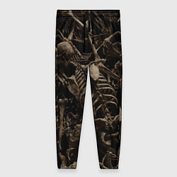 Женские брюки Человеческие кости