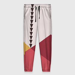 Женские брюки Колор-блок фруктовый чиа пудинг