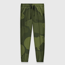 Женские брюки Камуфляж из капибар