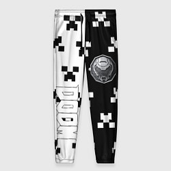 Брюки женские Doom x minecraft pattern, цвет: 3D-принт