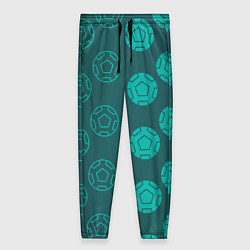 Брюки женские Спортивные мячи, цвет: 3D-принт