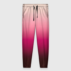 Женские брюки Градиент transcendent pink омбре