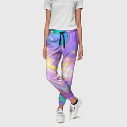 Брюки женские Волшебный мистический космос, цвет: 3D-принт — фото 2