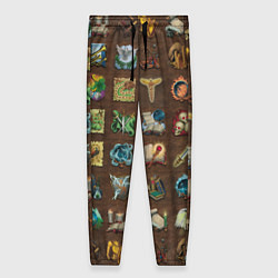 Брюки женские Все навыки в героях 3, цвет: 3D-принт