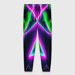 Брюки женские Multicolored colorful color, цвет: 3D-принт