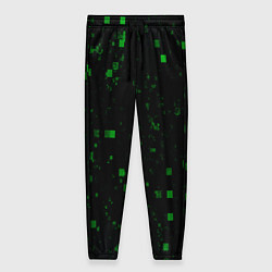 Брюки женские Color green khaki, цвет: 3D-принт