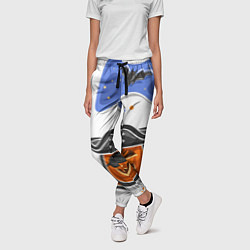 Брюки женские Радостный хэллоуин, цвет: 3D-принт — фото 2