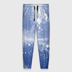 Брюки женские Снежки попали в тебя, цвет: 3D-принт