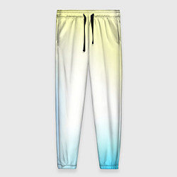 Женские брюки Color yellow blue white