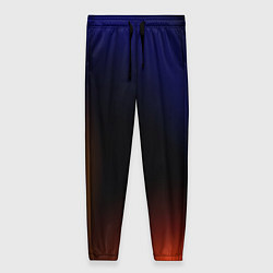 Женские брюки Color black red blue