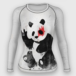 Рашгард женский Рок-панда, цвет: 3D-принт