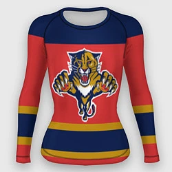 Рашгард женский Florida Panthers, цвет: 3D-принт