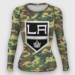 Рашгард женский Kings Camouflage, цвет: 3D-принт
