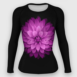 Рашгард женский Violet Flower, цвет: 3D-принт