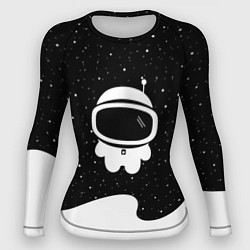 Рашгард женский Маленький космонавт, цвет: 3D-принт