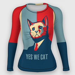 Рашгард женский Yes we CAT, цвет: 3D-принт