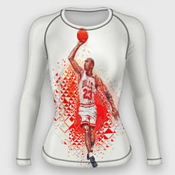 Женский рашгард Michael Jordan: Red Star