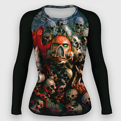 Рашгард женский Warhammer 40k: Skulls, цвет: 3D-принт