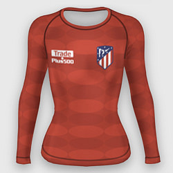 Рашгард женский Atletico Madrid: Red Ellipse, цвет: 3D-принт