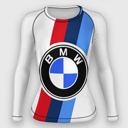 Рашгард женский BMW M: White Sport, цвет: 3D-принт