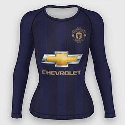 Рашгард женский FC MU: Pogba Away 18/19, цвет: 3D-принт